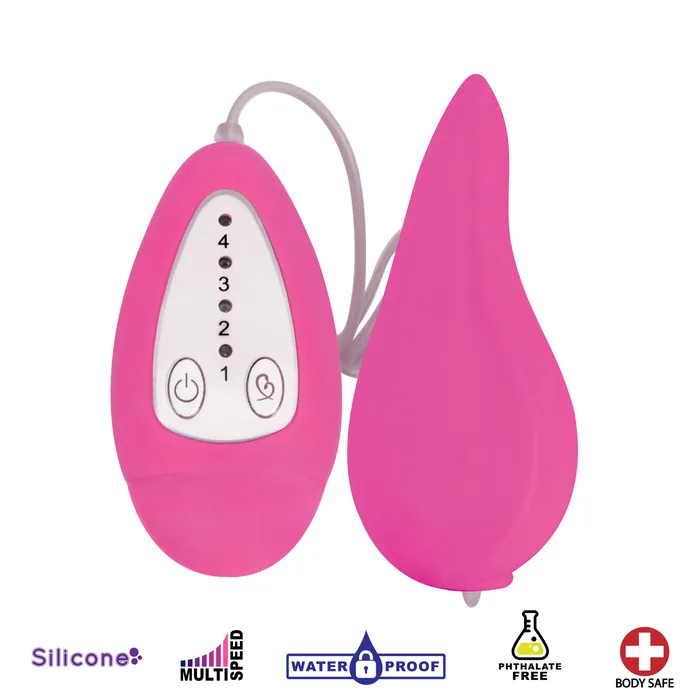Groove Smooth Silicone Remote Vibe Curve Toys Anal