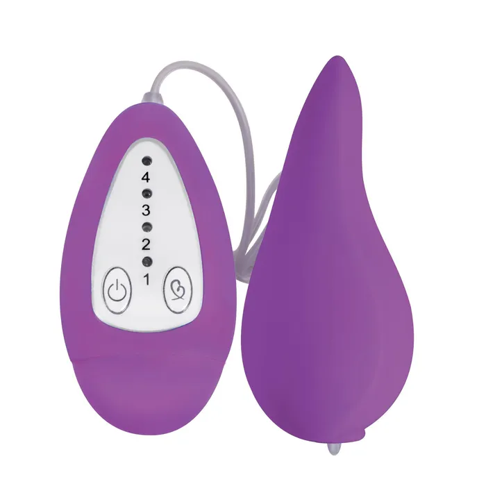 Groove Smooth Silicone Remote Vibe Curve Toys Anal
