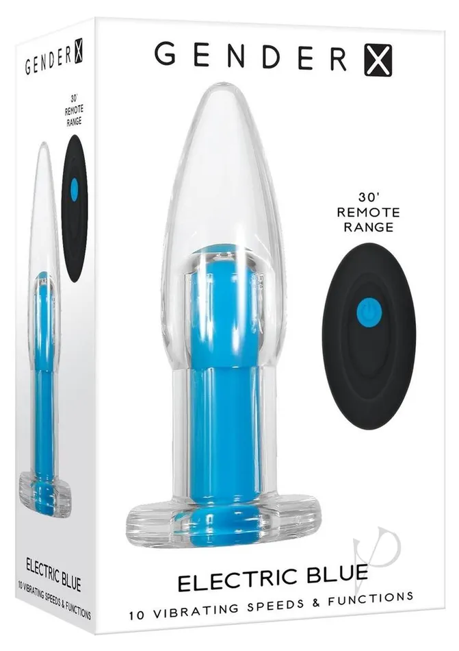 Gx Electric Blue Gender X Vibrators
