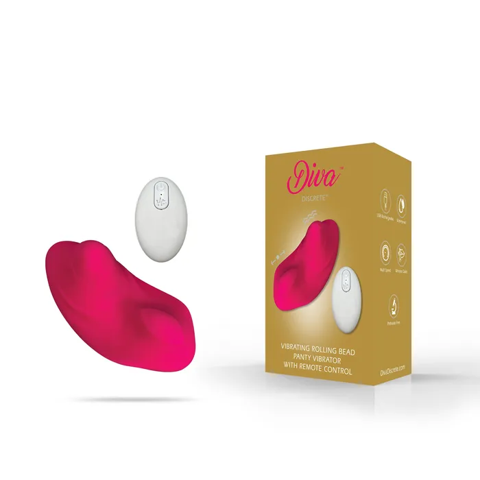 HKCPV DIVA DISCRETE ROLLING PANTY VIBE Female Sex Toys
