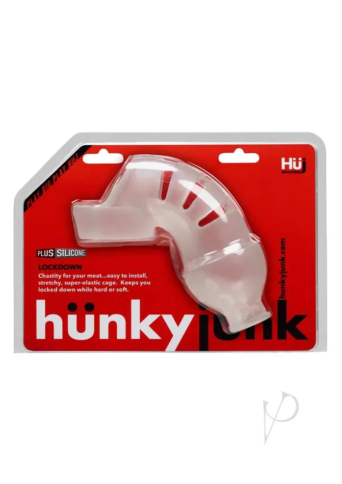 Hunkyjunk Male Sex Toys Lockdown Chastity Ice