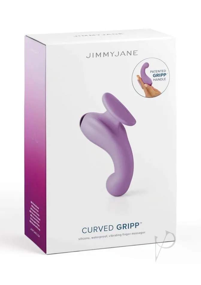 Jimmyjane Jimmyjane Curved Gripp Purple Vibrators