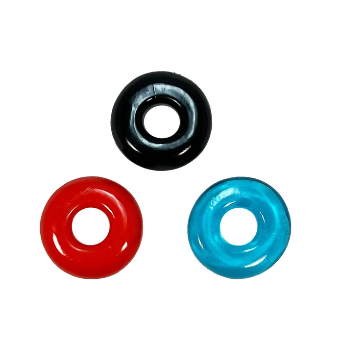 Junkwear 3 Cock Ring Set Castle Megastore Male Sex Toys