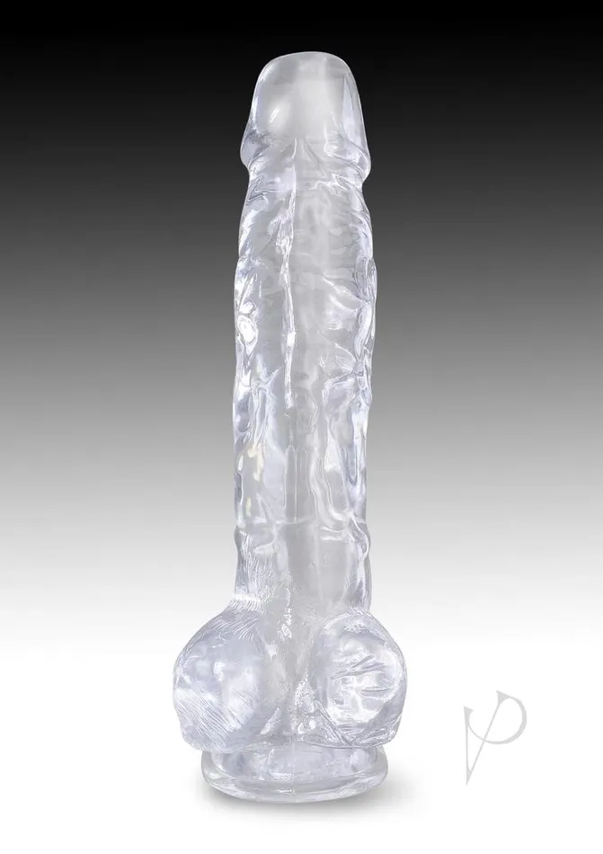 Kc 8 Cock Wballs Clear King Cock Dildos