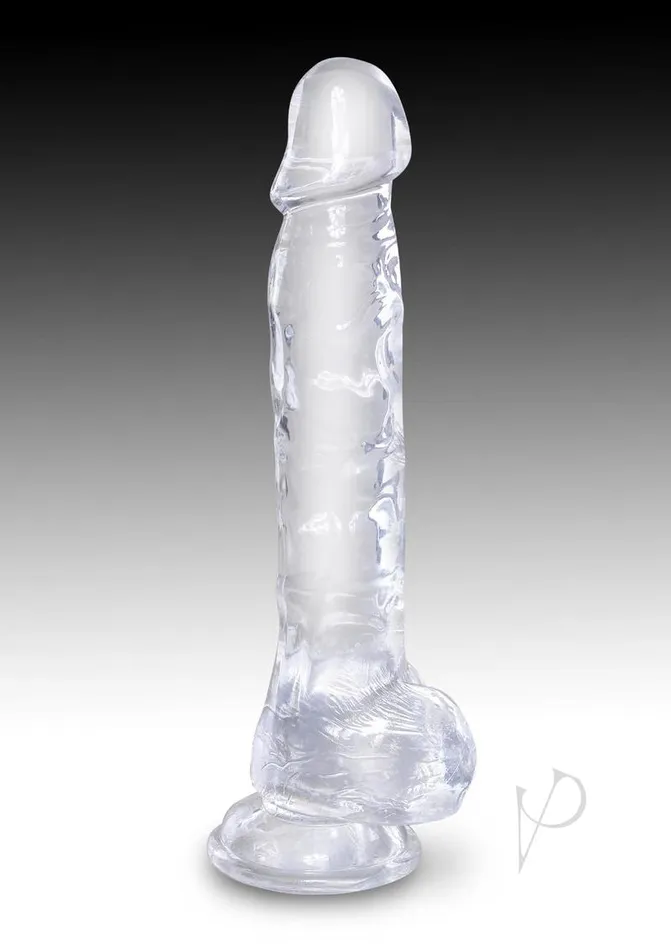 Kc 8 Cock Wballs Clear King Cock Dildos