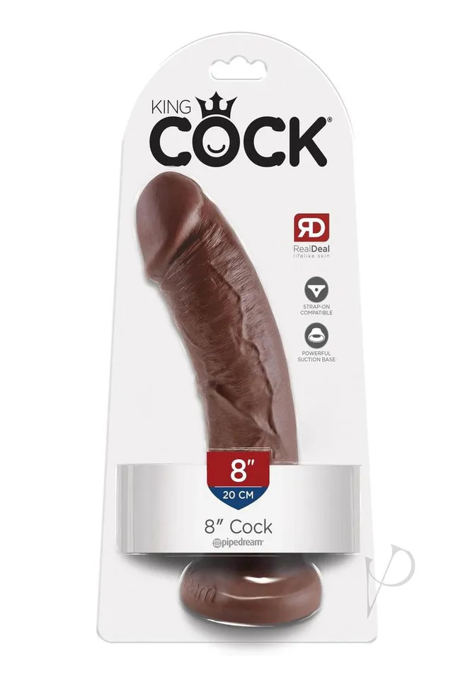 King Cock Kc 8 Cock Brown Dildos