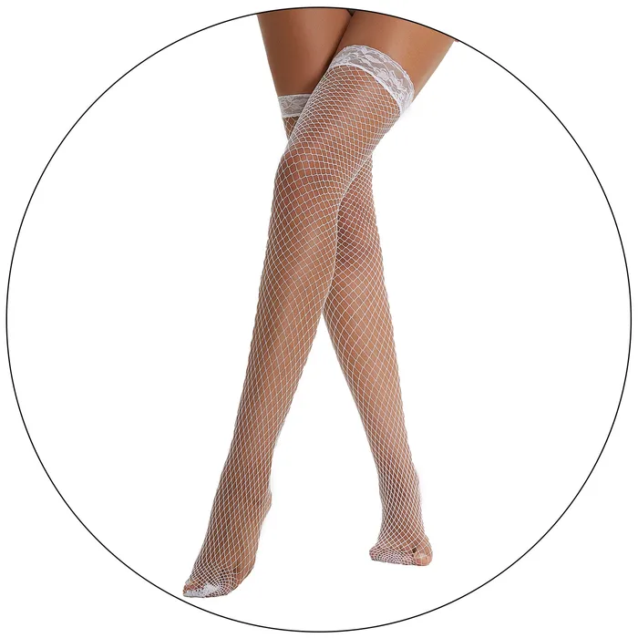 Lace overtheknee fishnet hosiery CupidSecrets Dildos