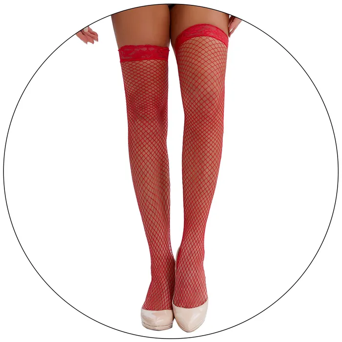 Lace overtheknee fishnet hosiery CupidSecrets Dildos