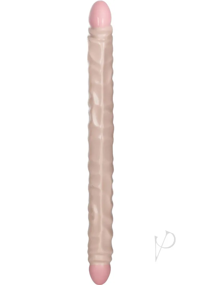 Lifelike Dongs Dildos Slim Jim Duo Dong 17 Ivory