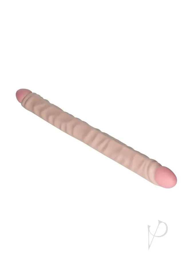 Lifelike Dongs Dildos Slim Jim Duo Dong 17 Ivory