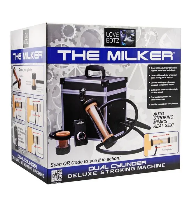 Love Botz Love Botz The Milker Automatic Deluxe Stroker Sex Machine Male Sex Toys