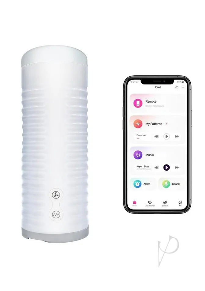 Lovense Male Sex Toys Max 2 Wsleeve White