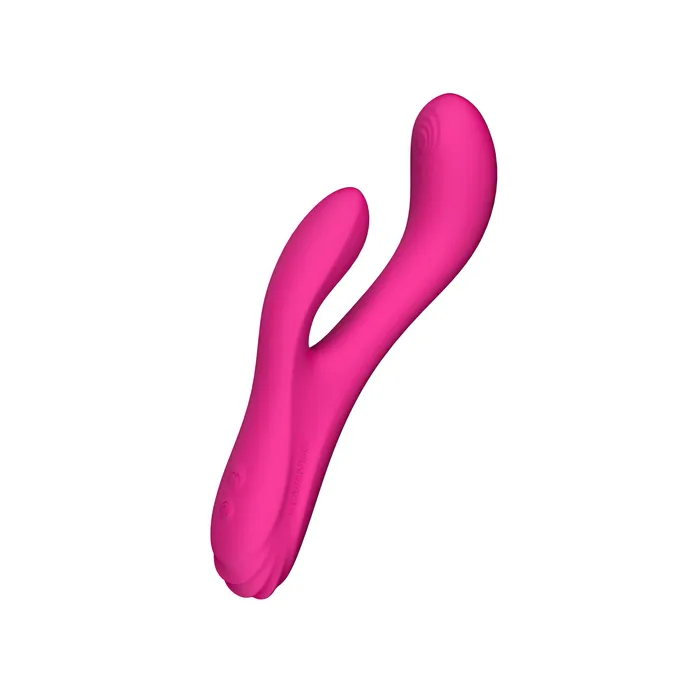Lovense Osci 3 Remotecontrolled Heating Thumper Rabbit Vibrator Pink HYLTD Vibrators