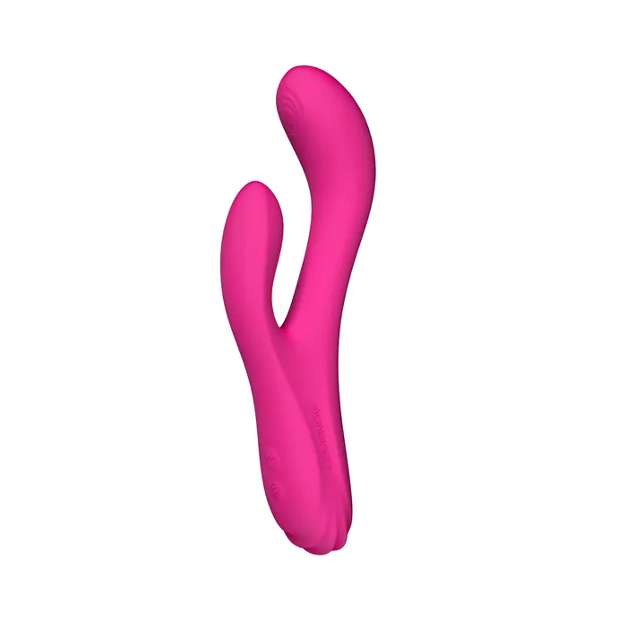 Lovense Osci 3 Remotecontrolled Heating Thumper Rabbit Vibrator Pink HYLTD Vibrators
