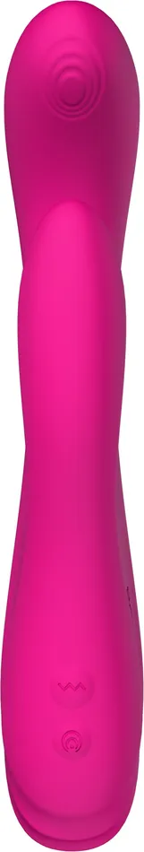 Lovense Osci 3 Remotecontrolled Heating Thumper Rabbit Vibrator Pink HYLTD Vibrators