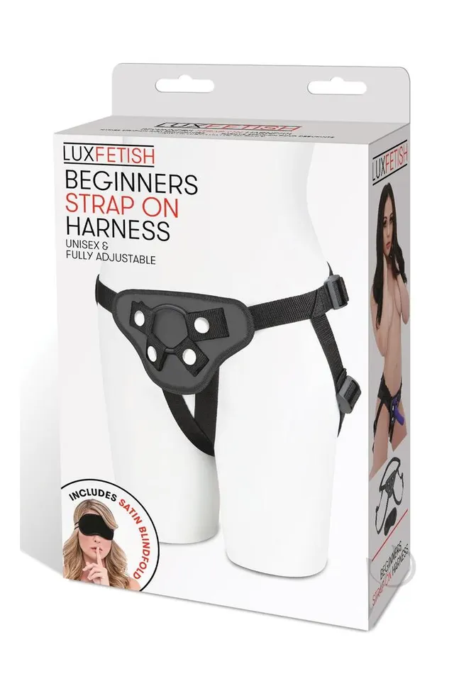 Lux F Beginners Strap On Black Lux Fetish Anal